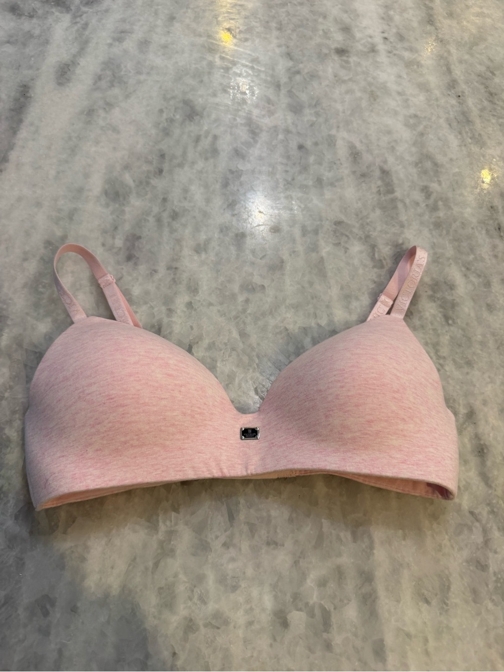 Victoria's Secret Light Pink Seamless Molded Bra